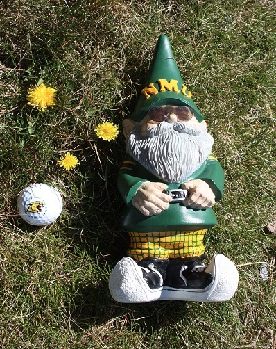 Norman on Golf Course