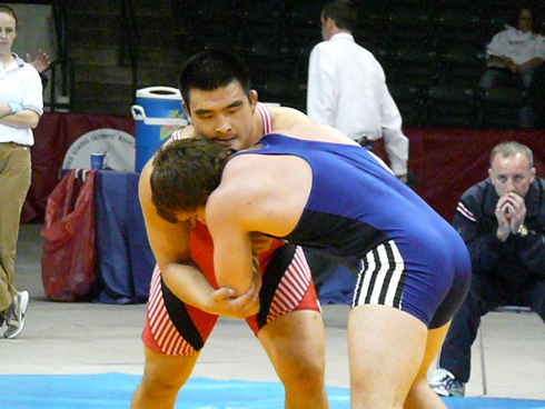 USOEC and Chinese Greco-Roman Wrestlers